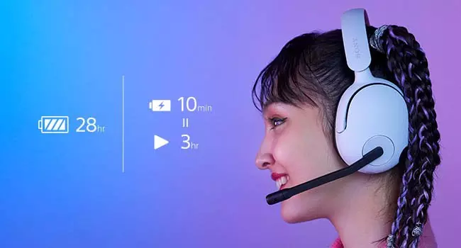 Sony INZONE H5 Wired and Wireless Gaming Headset for Sony INZONE H5 Wired and Wireless Gaming Headset for